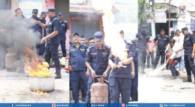 Fire control and mitigation exercise completed in Parsa